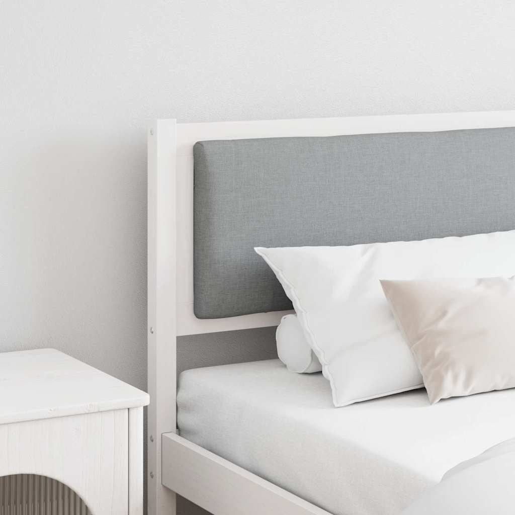 vidaXL Kopfteil Sonstiges Weiß 180 cm Massivholz Kiefer