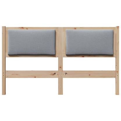 vidaXL Kopfteil Sonstiges Braun 160 cm Massivholz Kiefer