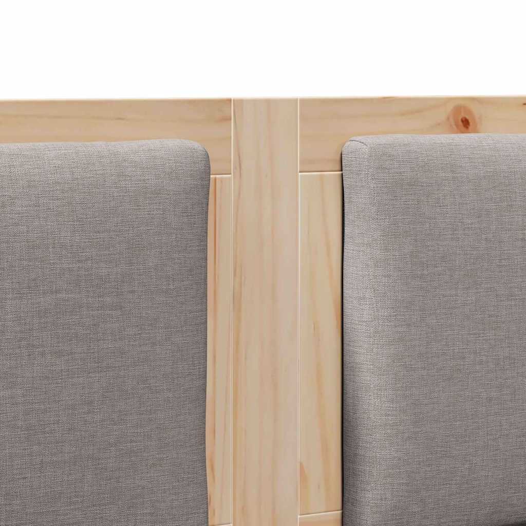 vidaXL Kopfteil Sonstiges Braun 160 cm Massivholz Kiefer