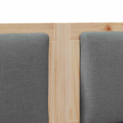 vidaXL Kopfteil Sonstiges Braun 150 cm Massivholz Kiefer