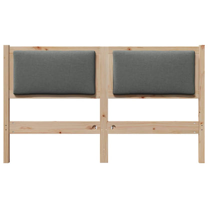 vidaXL Kopfteil Sonstiges Braun 150 cm Massivholz Kiefer