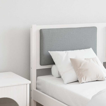 vidaXL Kopfteil Sonstiges Weiß 140 cm Massivholz Kiefer