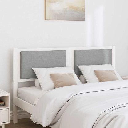 vidaXL Kopfteil Sonstiges Weiß 140 cm Massivholz Kiefer