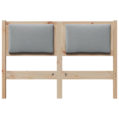 vidaXL Kopfteil Sonstiges Braun 135 cm Massivholz Kiefer
