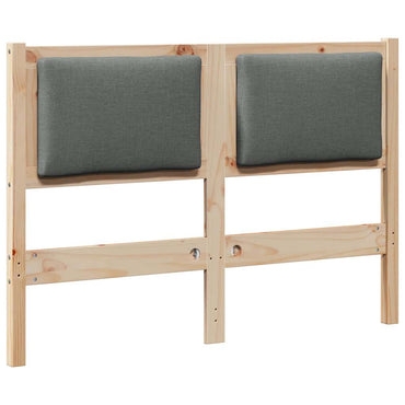 vidaXL Kopfteil Sonstiges Braun 135 cm Massivholz Kiefer