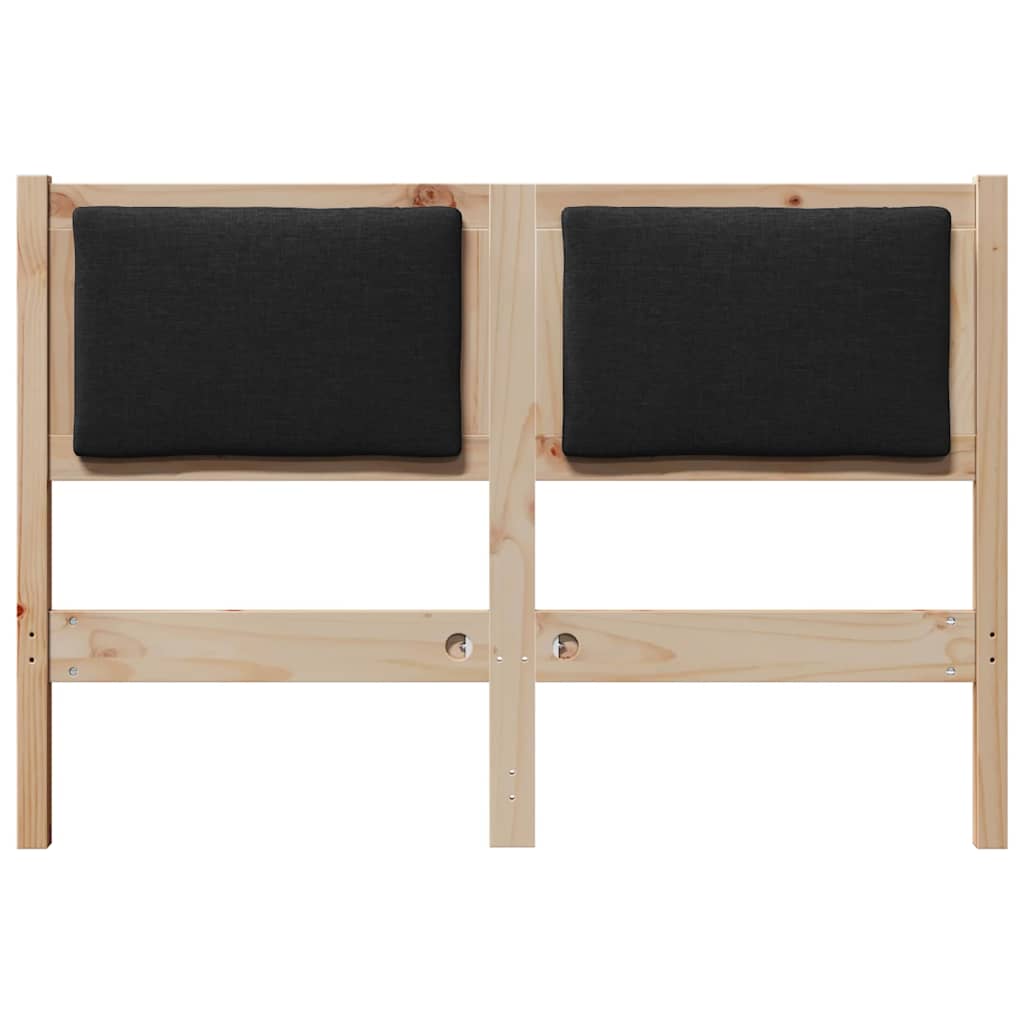 vidaXL Kopfteil Sonstiges Braun 135 cm Massivholz Kiefer