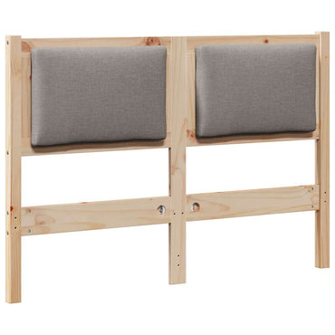 vidaXL Kopfteil Sonstiges Braun 135 cm Massivholz Kiefer
