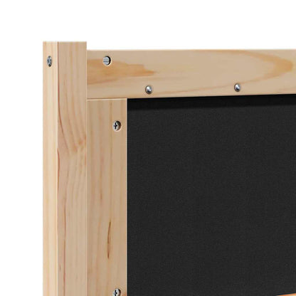 vidaXL Kopfteil Sonstiges Braun 120 cm Massivholz Kiefer