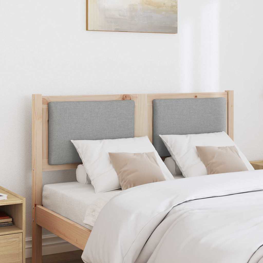 vidaXL Kopfteil Sonstiges Braun 120 cm Massivholz Kiefer