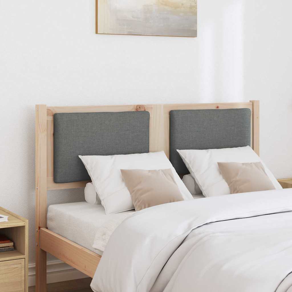 vidaXL Kopfteil Sonstiges Braun 120 cm Massivholz Kiefer
