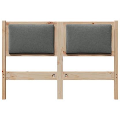 vidaXL Kopfteil Sonstiges Braun 120 cm Massivholz Kiefer