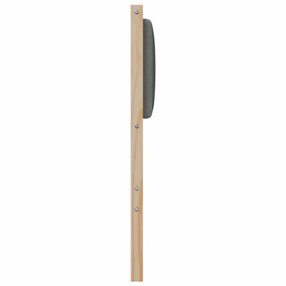 vidaXL Kopfteil Sonstiges Braun 120 cm Massivholz Kiefer