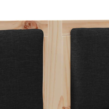 vidaXL Kopfteil Sonstiges Braun 120 cm Massivholz Kiefer