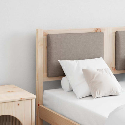 vidaXL Kopfteil Sonstiges Braun 120 cm Massivholz Kiefer