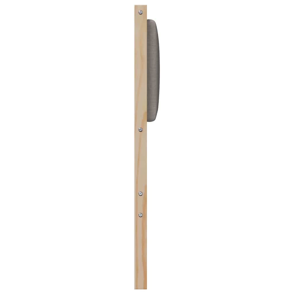 vidaXL Kopfteil Sonstiges Braun 120 cm Massivholz Kiefer