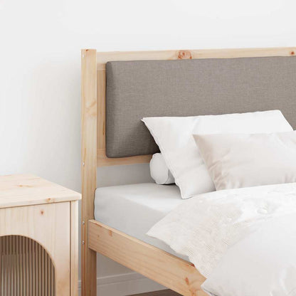vidaXL Kopfteil Sonstiges Braun 100 cm Massivholz Kiefer