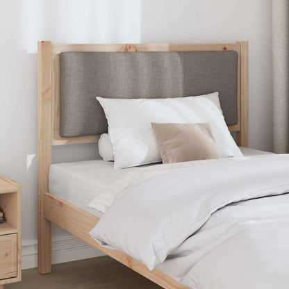 vidaXL Kopfteil Sonstiges Braun 100 cm Massivholz Kiefer