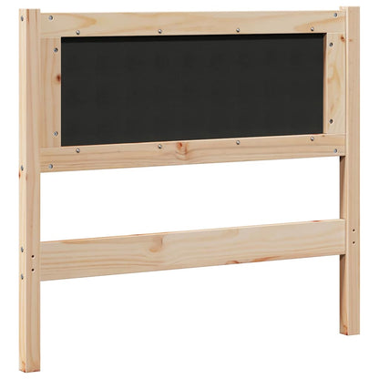 vidaXL Kopfteil Sonstiges Braun 100 cm Massivholz Kiefer