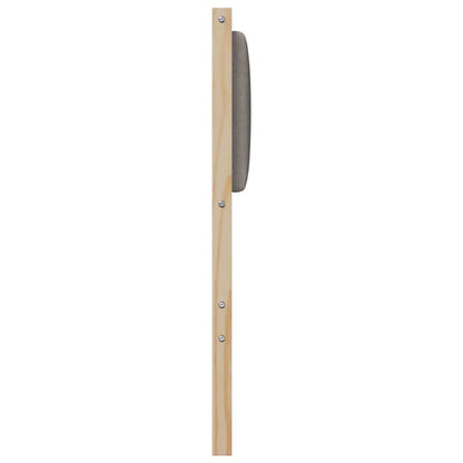 vidaXL Kopfteil Sonstiges Braun 100 cm Massivholz Kiefer