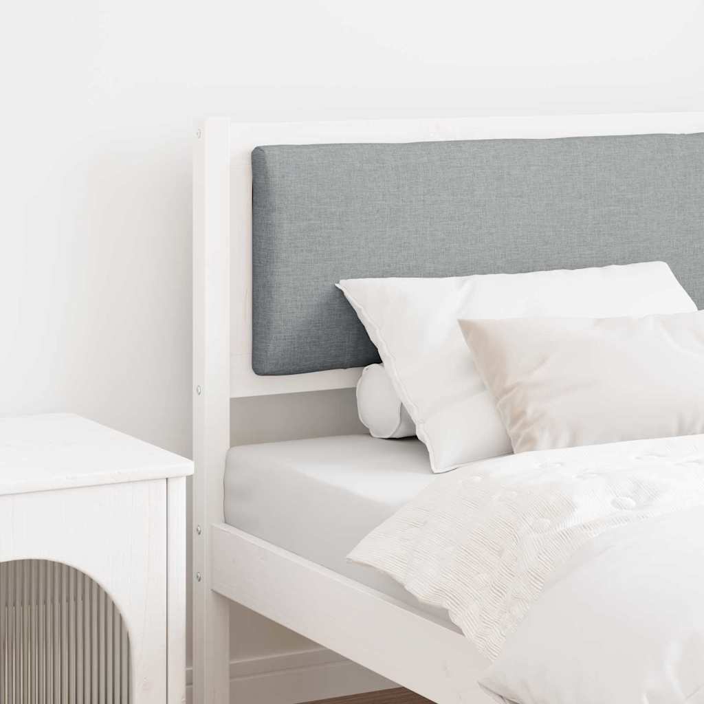 vidaXL Kopfteil Sonstiges Weiß 100 cm Massivholz Kiefer