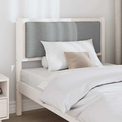 vidaXL Kopfteil Sonstiges Weiß 100 cm Massivholz Kiefer