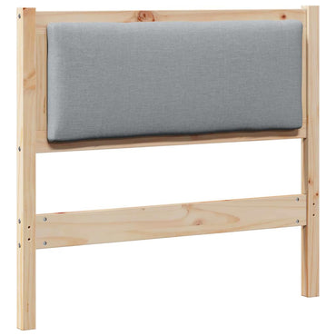 vidaXL Kopfteil Sonstiges Braun 90 cm Massivholz Kiefer