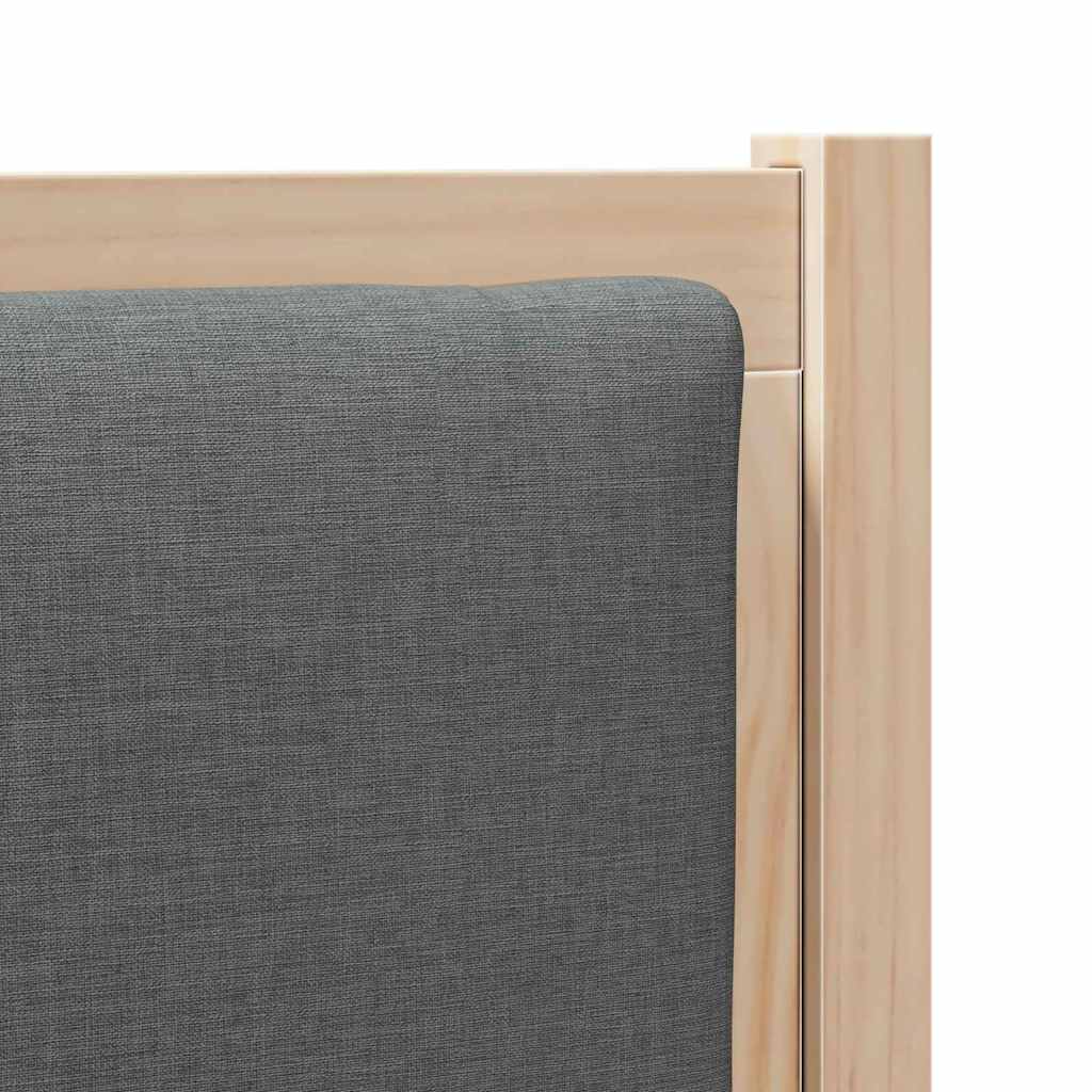 vidaXL Kopfteil Sonstiges Braun 90 cm Massivholz Kiefer