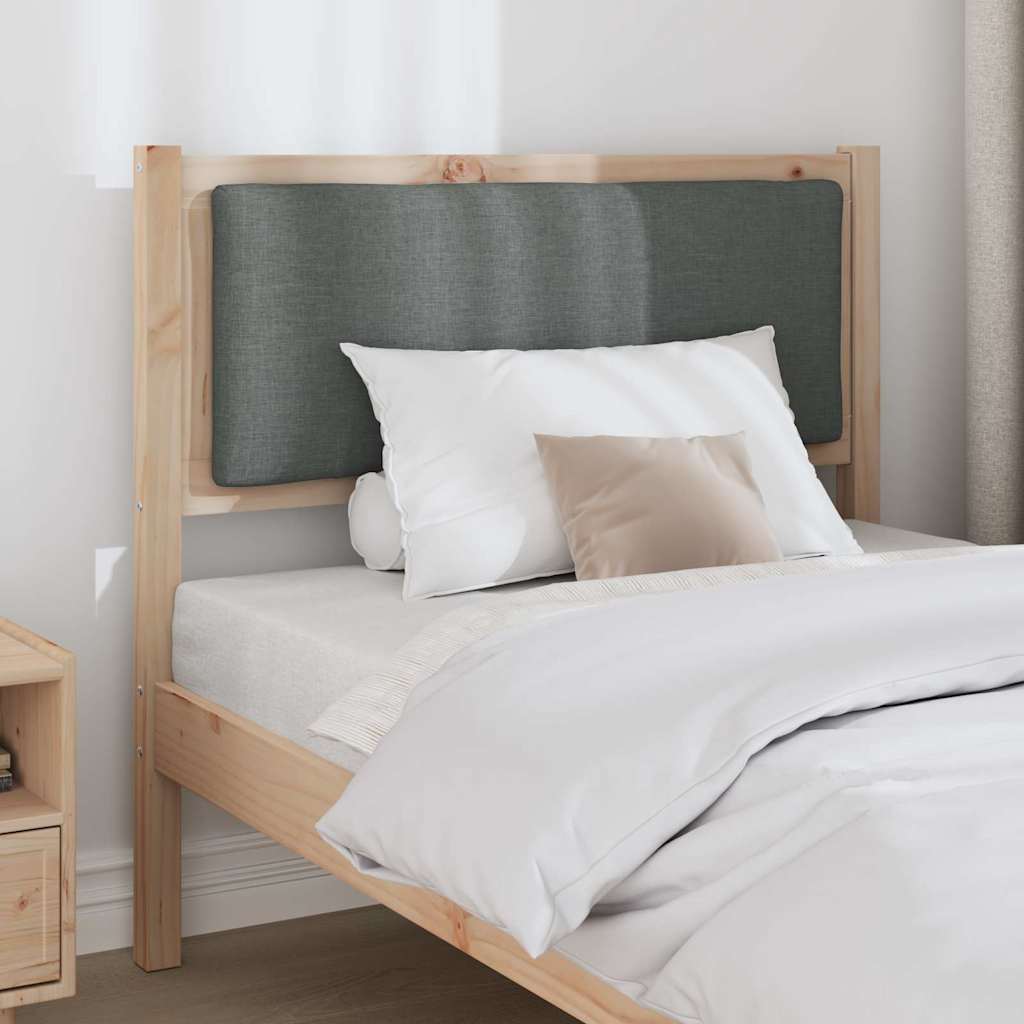 vidaXL Kopfteil Sonstiges Braun 90 cm Massivholz Kiefer