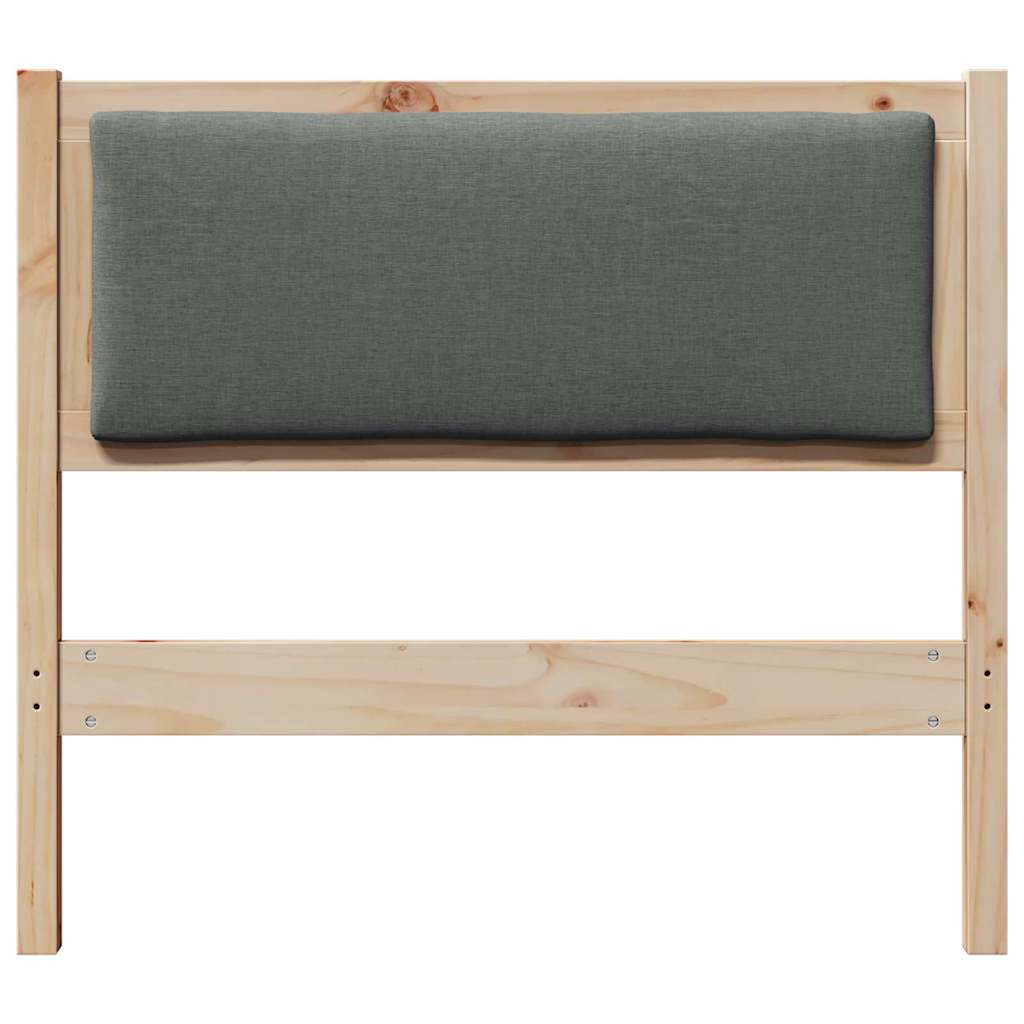 vidaXL Kopfteil Sonstiges Braun 90 cm Massivholz Kiefer