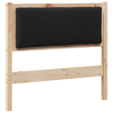 vidaXL Kopfteil Sonstiges Braun 90 cm Massivholz Kiefer