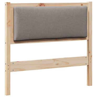 vidaXL Kopfteil Sonstiges Braun 90 cm Massivholz Kiefer