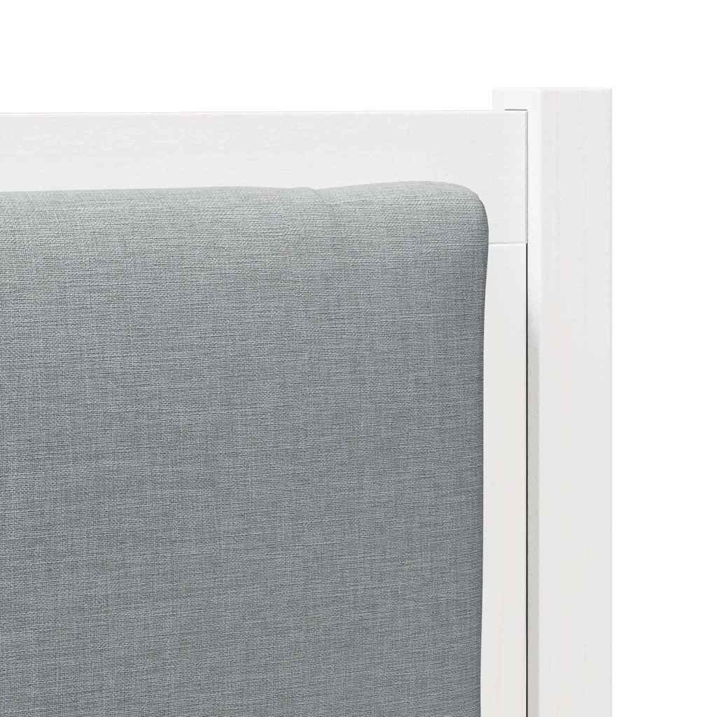 vidaXL Kopfteil Sonstiges Weiß 90 cm Massivholz Kiefer