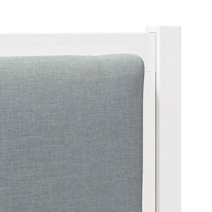 vidaXL Kopfteil Sonstiges Weiß 90 cm Massivholz Kiefer