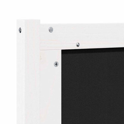 vidaXL Kopfteil Sonstiges Weiß 90 cm Massivholz Kiefer