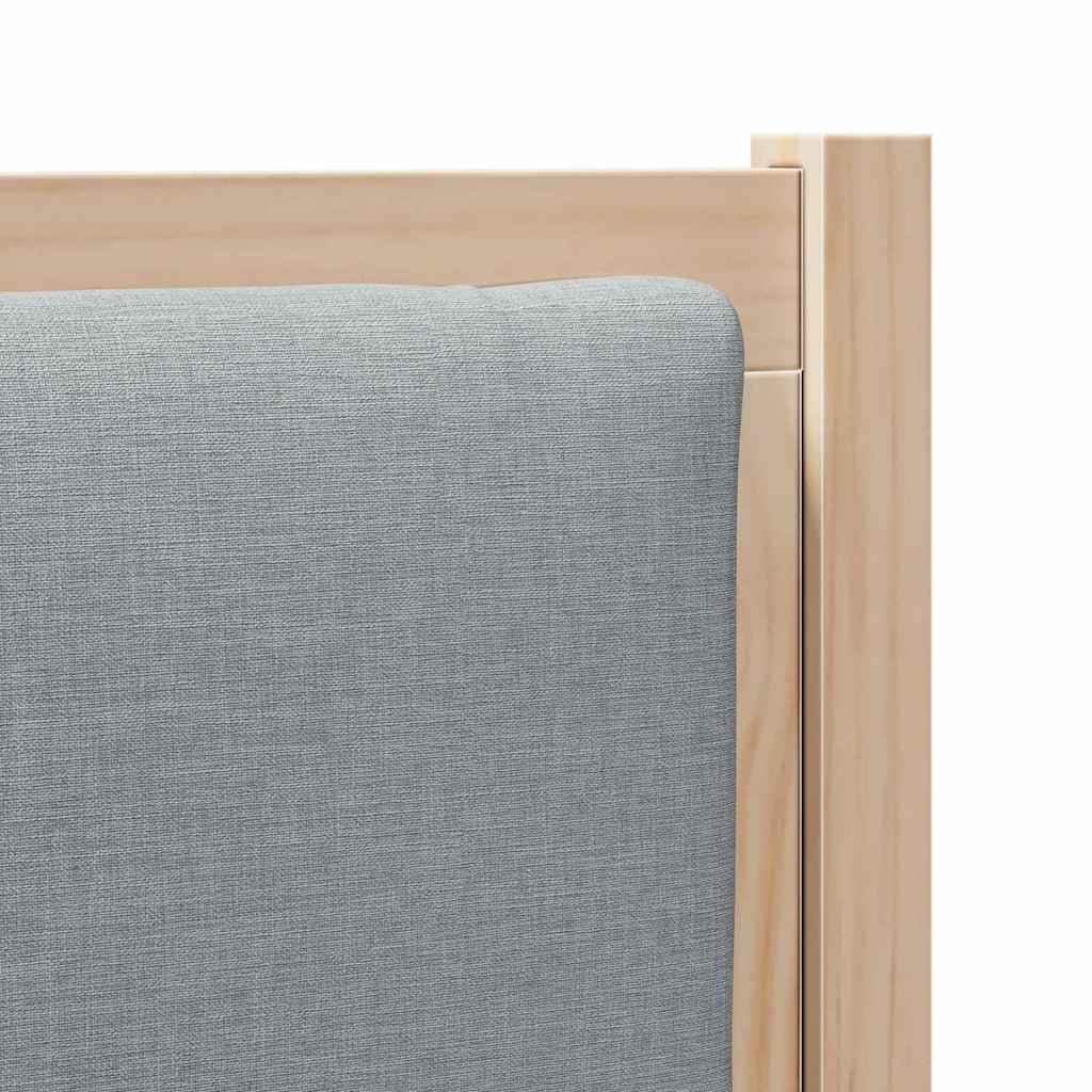 vidaXL Kopfteil Sonstiges Braun 80 cm Massivholz Kiefer