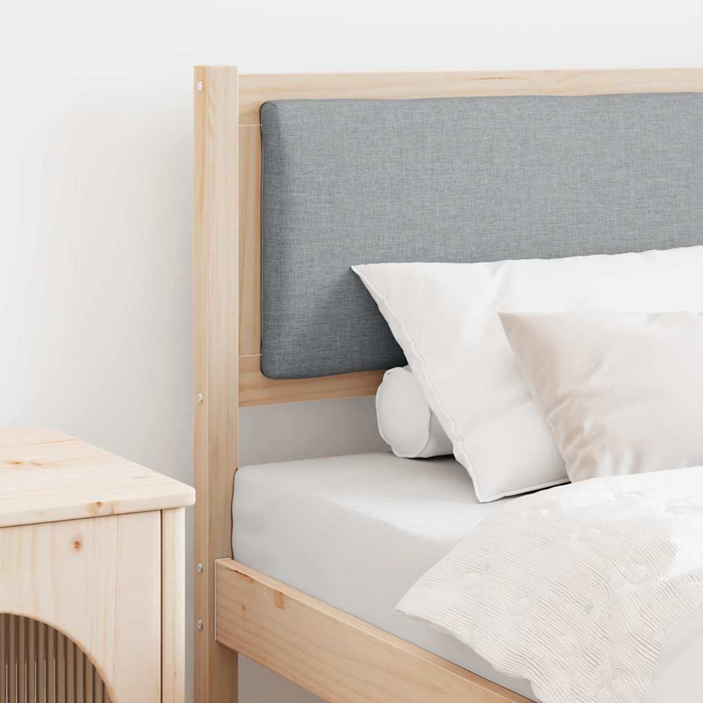 vidaXL Kopfteil Sonstiges Braun 80 cm Massivholz Kiefer