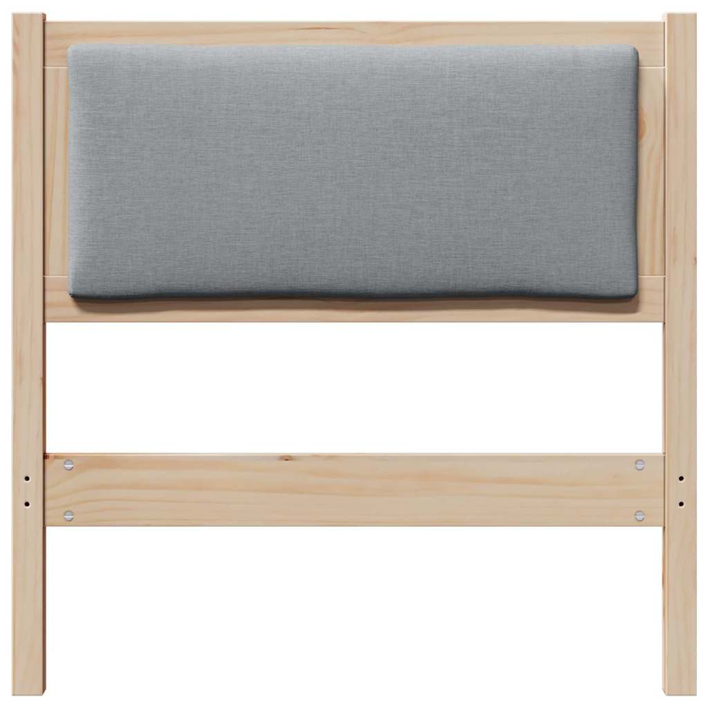 vidaXL Kopfteil Sonstiges Braun 80 cm Massivholz Kiefer