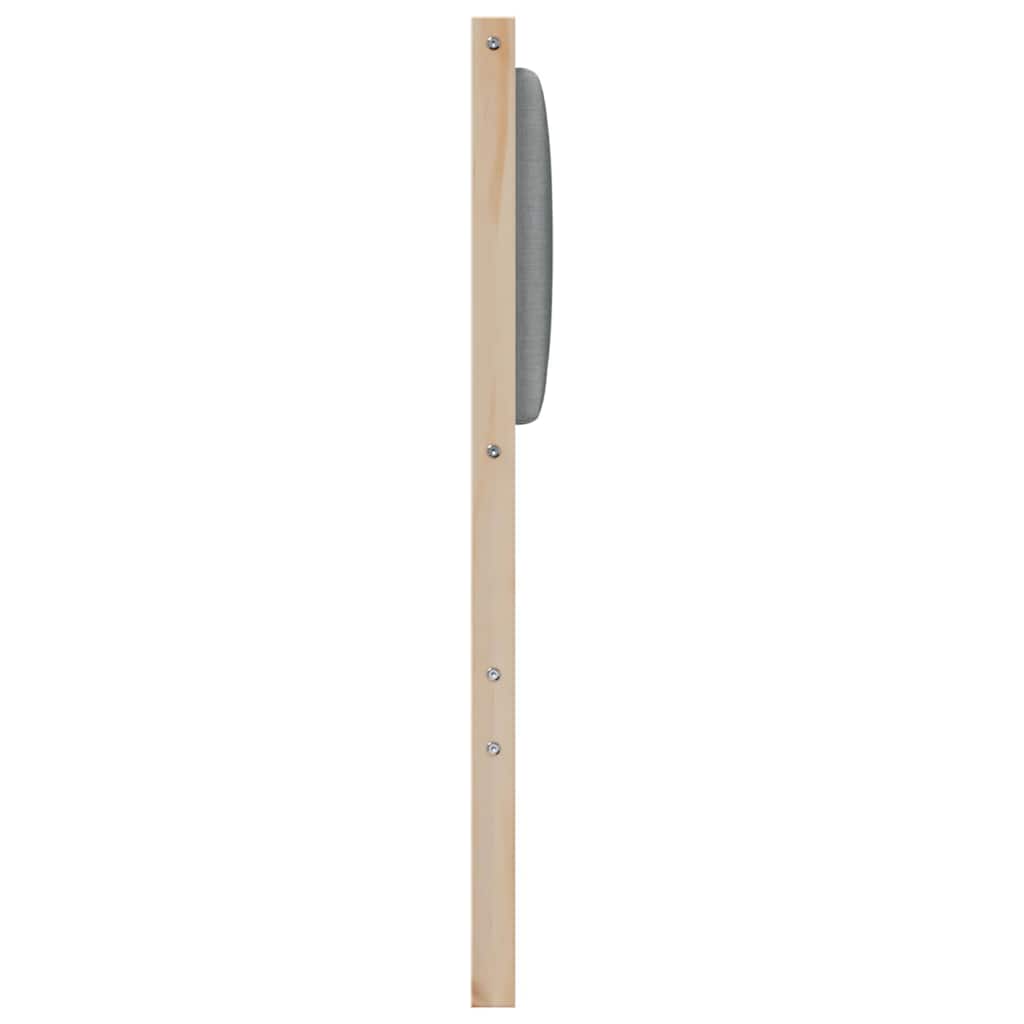 vidaXL Kopfteil Sonstiges Braun 80 cm Massivholz Kiefer
