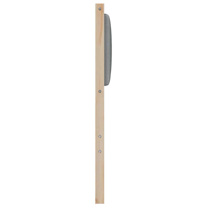 vidaXL Kopfteil Sonstiges Braun 80 cm Massivholz Kiefer