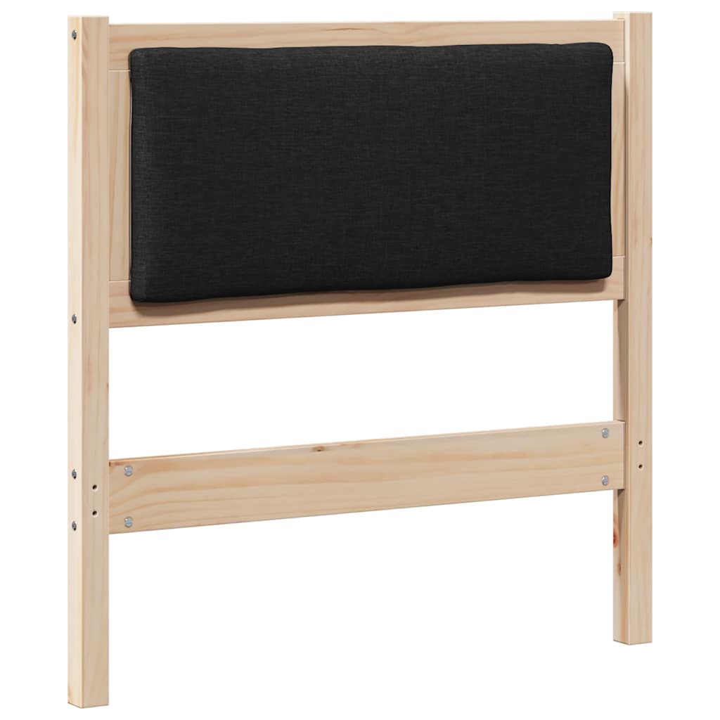 vidaXL Kopfteil Sonstiges Braun 80 cm Massivholz Kiefer