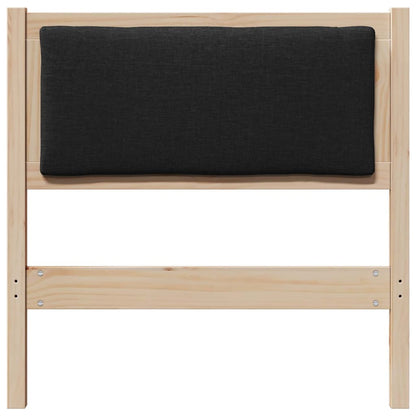 vidaXL Kopfteil Sonstiges Braun 80 cm Massivholz Kiefer
