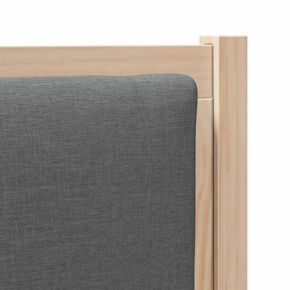vidaXL Kopfteil Sonstiges Braun 75 cm Massivholz Kiefer