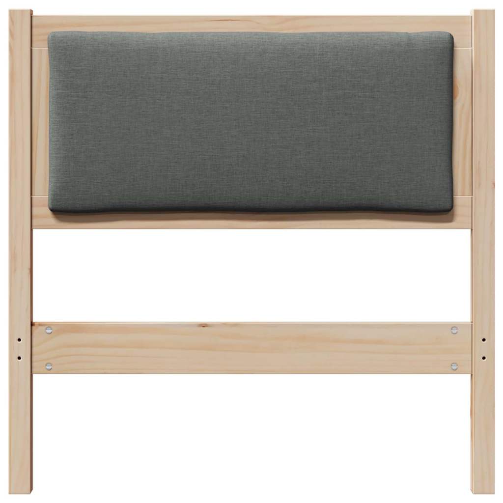 vidaXL Kopfteil Sonstiges Braun 75 cm Massivholz Kiefer
