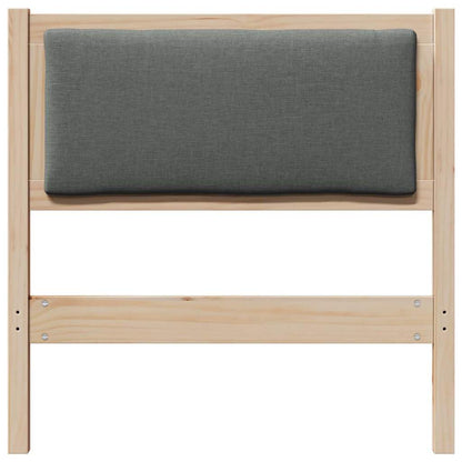 vidaXL Kopfteil Sonstiges Braun 75 cm Massivholz Kiefer