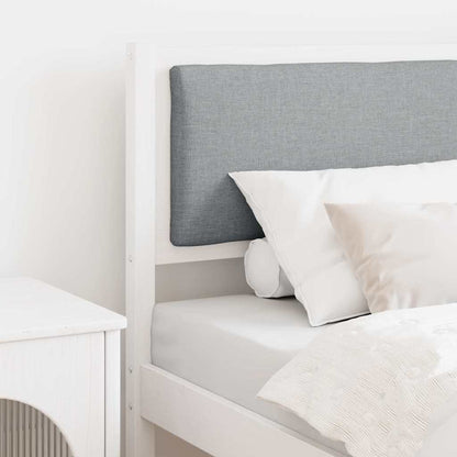 vidaXL Kopfteil Sonstiges Weiß 75 cm Massivholz Kiefer
