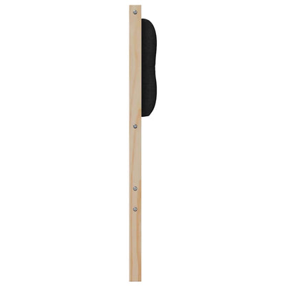 vidaXL Kopfteil Sonstiges Braun und Schwarz 180 cm Massivholz Kiefer