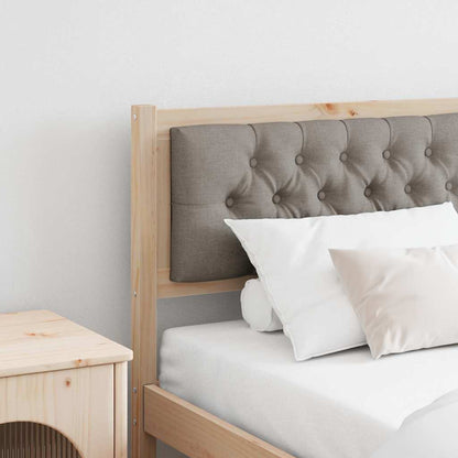 vidaXL Kopfteil Sonstiges Braun und Taupe 160 cm Massivholz Kiefer