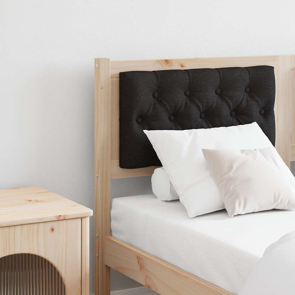 vidaXL Kopfteil Sonstiges Braun und Schwarz 150 cm Massivholz Kiefer