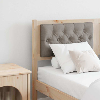 vidaXL Kopfteil Sonstiges Braun und Taupe 140 cm Massivholz Kiefer