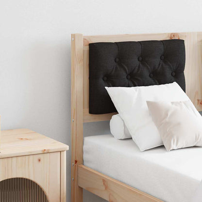 vidaXL Kopfteil Sonstiges Braun und Schwarz 120 cm Massivholz Kiefer